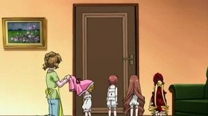 Rating: Safe Score: 0 Tags: 4girls brown_hair double_bun dress image indoors long_hair long_sleeves multiple multiple_girls pants pink_hair red_hair short_hair standing tagme User: admin
