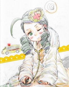 Rating: Safe Score: 0 Tags: 1girl ahoge drill_hair green_eyes gun image kanaria military_vehicle one_eye_closed solo spoken_squiggle squiggle twin_drills User: admin