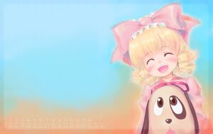 Rating: Safe Score: 0 Tags: 1girl :d ^_^ blonde_hair bow closed_eyes dress drill_hair hair_bow hina_ichigo hinaichigo image long_sleeves open_mouth pink_bow smile solo upper_body User: admin