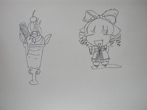 Rating: Safe Score: 0 Tags: 1girl bow cirno greyscale hair_bow hakurei_reimu hinaichigo ice ice_wings image monochrome open_mouth solo traditional_media wings User: admin