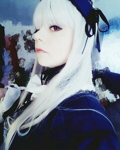 Rating: Safe Score: 0 Tags: 1girl animal animal_on_shoulder choker closed_mouth hair_ornament lips red_eyes ribbon solo suigintou white_hair User: admin