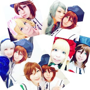Rating: Safe Score: 0 Tags: 6+girls albino blonde_hair blue_eyes brown_hair facepaint feathers green_eyes hair_between_eyes hair_ornament hat head_scarf heterochromia hoshizora_rin kousaka_honoka long_hair looking_at_viewer minna-dietlinde_wilcke multiple_cosplay multiple_girls nishikino_maki red_eyes red_hair short_hair silver_hair smile sonoda_umi souseiseki suigintou suiseiseki tagme white_hair yazawa_nico User: admin