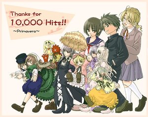 Rating: Safe Score: 0 Tags: 1boy 6+girls barasuishou blonde_hair bonnet brown_hair dress flower flower_eyepatch frills gakuran glasses green_dress green_eyes haru_(primavera) hat heterochromia hina_ichigo image kanaria kashiwaba_tomoe kirakishou kunkun long_hair long_sleeves milestone_celebration multiple multiple_boys multiple_girls pantyhose ribbon rozen_maiden sakurada_jun sakurada_nori school_uniform serafuku shinku short_hair souseiseki suigintou suiseiseki tagme walking younger User: admin