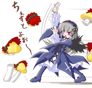 Rating: Safe Score: 0 Tags: 1girl black_wings boots dress flower frills game_console hairband image lolita_hairband long_hair long_sleeves mushroom open_mouth purple_eyes rose rozen_maiden silver_hair solo suigintou wii wings User: admin