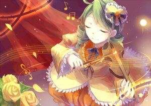 Rating: Safe Score: 0 Tags: 1girl beamed_eighth_notes beamed_sixteenth_notes bow_(instrument) closed_eyes dancing dress drill_hair eighth_note flower green_hair guitar image instrument kanaria moon music musical_note petals playing_instrument quarter_note red_rose rose sheet_music singing sixteenth_note smile solo spoken_musical_note staff_(music) treble_clef violin yellow_dress yellow_flower yellow_rose User: admin