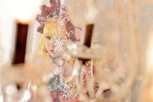 Rating: Safe Score: 0 Tags: 1girl blonde_hair blue_eyes blurry blurry_foreground depth_of_field motion_blur photo pubic_hair shinku solo User: admin