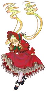 Rating: Safe Score: 0 Tags: 1girl amakawa_kiriko blonde_hair blue_eyes bonnet bow closed_eyes dress drill_hair full_body image long_hair long_sleeves pantyhose red_dress rozen_maiden shinku shoes simple_background solo standing twin_drills twintails white_background white_legwear User: admin