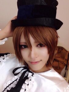 Rating: Safe Score: 0 Tags: 1girl bangs blue_eyes brown_hair closed_mouth frills hat lips looking_at_viewer portrait short_hair smile solo souseiseki swept_bangs User: admin