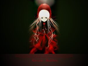 Rating: Safe Score: 0 Tags: 1girl blue_eyes dress flower image long_hair long_sleeves looking_at_viewer pale_skin red_dress rose shinku silver_hair solo User: admin