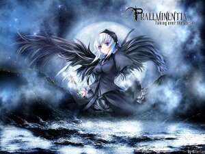 Rating: Safe Score: 0 Tags: 1girl black_dress black_wings cloud dress flower frills full_moon hairband image long_hair long_sleeves looking_at_viewer moon night purple_eyes silver_hair sky solo star_(sky) starry_sky suigintou water wings User: admin