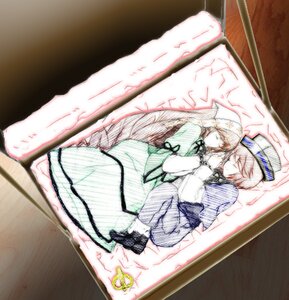 Rating: Safe Score: 0 Tags: 2boys blonde_hair boots closed_eyes dress hat image long_hair pair photo short_hair sleeping souseiseki striped suiseiseki User: admin