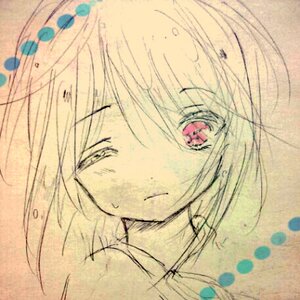 Rating: Safe Score: 0 Tags: 1girl auto_tagged blush close-up closed_mouth face image monochrome portrait solo souseiseki sweat traditional_media User: admin