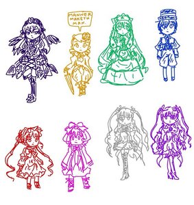 Rating: Safe Score: 0 Tags: 6+girls akemi_homura dress gloves hair_ornament hat image long_hair miki_sayaka multiple multiple_girls ponytail ribbon sakura_kyouko short_hair simple_background smile striped_legwear tagme thighhighs twin_drills twintails vertical-striped_legwear white_background zettai_ryouiki User: admin