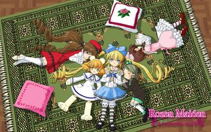 Rating: Safe Score: 0 Tags: 4girls blonde_hair bow brown_hair closed_eyes dress green_eyes hat hina_ichigo image long_hair multiple multiple_girls red_eyes short_hair smile tagme thighhighs very_long_hair white_legwear User: admin