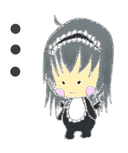Rating: Safe Score: 0 Tags: 1girl apron black_eyes black_hair chibi dress flower full_body hairband image polka_dot polka_dot_background short_hair simple_background solo striped suigintou vertical_stripes User: admin