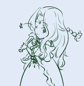 Rating: Safe Score: 0 Tags: 1girl auto_tagged blush dress enju_maiden garuda green_theme long_hair mermaid monochrome one_eye_closed smile solo striped vertical_stripes User: admin