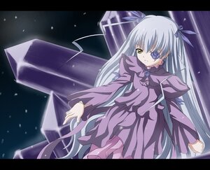 Rating: Safe Score: 0 Tags: 1girl amethyst_(gemstone) barasuishou black_border crystal date_(senpen) dress eyepatch flower flower_eyepatch gem hair_ribbon image letterboxed long_hair long_sleeves looking_at_viewer pillarboxed purple_dress ribbon rose rozen_maiden silver_hair smile snow snowing solo standing traumend umbrella very_long_hair wristband yellow_eyes User: admin