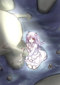 Rating: Safe Score: 0 Tags: 1girl bug dress image insect kirakishou long_hair personification pink_hair solo two_side_up white_dress yellow_eyes User: admin