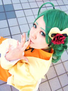 Rating: Safe Score: 0 Tags: 1girl brick_wall chain-link_fence fence fishnets flower green_hair hair_flower hair_ornament hexagon honeycomb_(pattern) honeycomb_background kanaria lips looking_at_viewer rooftop short_hair shouji sliding_doors solo stained_glass tile_floor tile_wall tiles upper_body User: admin