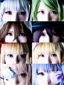 Rating: Safe Score: 0 Tags: 6+girls aqua_eyes aqua_hair black_hair blonde_hair blue_eyes blunt_bangs brown_hair bug butterfly face flower green_eyes green_hair hair_ornament hat hatsune_miku insect long_hair megurine_luka multiple_cosplay multiple_girls purple_hair realistic red_eyes rose short_hair tagme white_hair User: admin