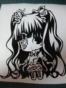 Rating: Safe Score: 0 Tags: 1girl bow chibi dress elbow_gloves flower gloves hair_flower hair_ornament image kirakishou long_hair monochrome rose simple_background solo thighhighs traditional_media two_side_up zettai_ryouiki User: admin