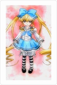 Rating: Safe Score: 0 Tags: 1girl blonde_hair blue_eyes bow dress drill_hair frills full_body hair_bow image long_hair long_sleeves pantyhose shinku shoes solo standing striped striped_legwear twintails very_long_hair User: admin