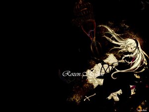 Rating: Safe Score: 0 Tags: 1girl black_background dress feathers flower full_body hairband image long_hair looking_at_viewer solo suigintou very_long_hair User: admin