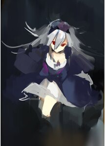 Rating: Safe Score: 0 Tags: 1girl dress image long_hair long_sleeves red_eyes solo suigintou User: admin
