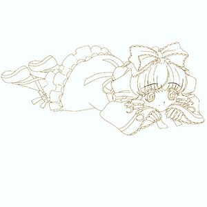 Rating: Safe Score: 0 Tags: 1girl boots bow dress frills full_body hair_bow hair_ribbon hinaichigo image kagiyama_hina long_hair long_sleeves looking_at_viewer lying monochrome ribbon shoes smile solo striped striped_background User: admin