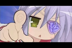 Rating: Safe Score: 0 Tags: 1girl barasuishou black_border blurry blurry_foreground blush depth_of_field face image letterboxed looking_at_viewer outstretched_arm pointing purple_hair solo User: admin