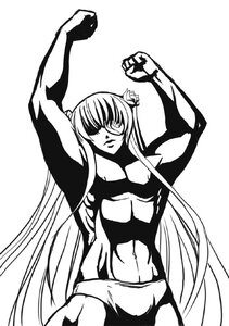 Rating: Safe Score: 0 Tags: 1girl arms_up barasuishou breasts flower greyscale hair_flower hair_ornament image long_hair monochrome solo very_long_hair User: admin