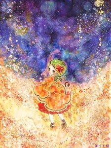 Rating: Safe Score: 0 Tags: 1girl ahoge bow flower green_hair hair_flower hair_ornament image kanaria night night_sky shooting_star short_hair sky smile solo star_(sky) starry_sky tanabata watercolor_(medium) User: admin