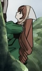 Rating: Safe Score: 0 Tags: 1girl apron bandana blurry blurry_foreground brown_eyes brown_hair depth_of_field giantess head_scarf image long_hair long_sleeves outdoors solo suiseiseki white_apron User: admin
