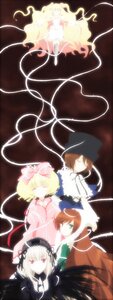 Rating: Safe Score: 0 Tags: 4girls 6+girls blonde_hair bow brown_hair closed_eyes dress flower frills hat image long_hair multiple multiple_boys multiple_girls pink_bow red_eyes ribbon short_hair siblings silver_hair suigintou tagme wings User: admin