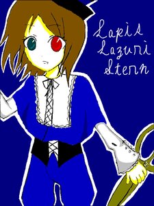 Rating: Safe Score: 0 Tags: 1girl auto_tagged blue_dress brown_hair collar dress frills green_eyes hat heterochromia image long_sleeves looking_at_viewer red_eyes short_hair simple_background solo souseiseki User: admin