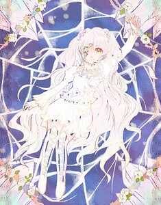 Rating: Safe Score: 0 Tags: 1girl boots bunny dress flower image kirakishou knee_boots long_hair smile solo ultimate_madoka very_long_hair white_dress white_flower white_footwear white_hair white_rose yellow_eyes User: admin