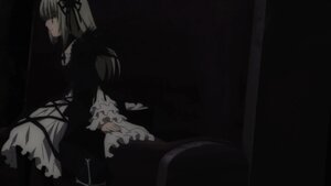 Rating: Safe Score: 0 Tags: 1girl auto_tagged black_dress dress frilled_sleeves frills gothic_lolita hairband image lolita_fashion long_hair long_sleeves profile ribbon rose solo suigintou wide_sleeves wings User: admin