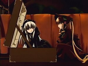 Rating: Safe Score: 0 Tags: 2girls auto_tagged black_dress blonde_hair box dress image long_hair long_sleeves multiple_girls pair shinku sitting suigintou very_long_hair User: admin