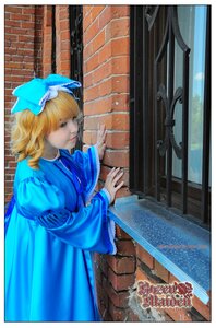 Rating: Safe Score: 0 Tags: 1girl auto_tagged blonde_hair brick_wall dress hat hinaichigo lips long_sleeves solo water white_border User: admin