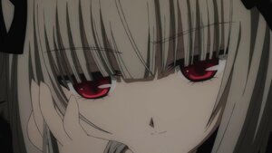 Rating: Safe Score: 3 Tags: 1girl bangs blonde_hair blunt_bangs close-up closed_mouth eyebrows_visible_through_hair face image looking_at_viewer red_eyes smile solo suigintou User: admin