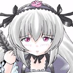 Rating: Safe Score: 0 Tags: 1girl black_ribbon blush dress grey_hair hair_ribbon identity_censor image long_hair long_sleeves mosaic_censoring pixel_art ribbon silver_hair solo suigintou User: admin