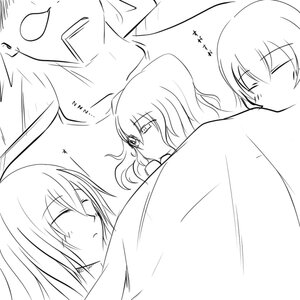 Rating: Safe Score: 0 Tags: 1girl blanket blush closed_eyes greyscale image kirakishou monochrome no_hat no_headwear open_mouth sleeping solo User: admin