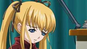 Rating: Safe Score: 0 Tags: 1girl bangs blonde_hair blue_eyes face hair_ribbon image long_hair parody ribbon shinku sidelocks solo twintails upper_body User: admin