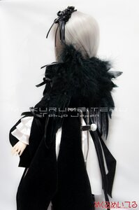 Rating: Safe Score: 0 Tags: 1boy cloak crown doll fur_trim gradient gradient_background long_sleeves solo standing suigintou User: admin