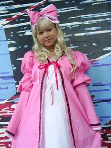Rating: Safe Score: 0 Tags: 1girl blonde_hair bow dress frills hair_bow hinaichigo lips looking_at_viewer pink_bow pink_dress puffy_short_sleeves puffy_sleeves ribbon short_sleeves solo User: admin