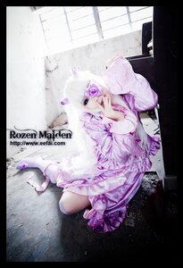 Rating: Safe Score: 0 Tags: 1girl barasuishou black_border border dress eyepatch flower frills hair_ornament letterboxed long_hair pillarboxed purple_eyes solo white_hair windowboxed User: admin