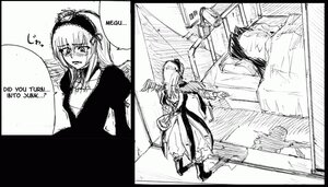 Rating: Safe Score: 0 Tags: 1girl bed blush comic dress greyscale hairband image joints letterboxed lolita_hairband long_hair monochrome solo suigintou User: admin