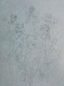 Rating: Safe Score: 0 Tags: auto_tagged hat hijiri_byakuren image long_hair monochrome multiple multiple_girls short_hair sketch tagme traditional_media User: admin