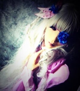 Rating: Safe Score: 0 Tags: 1girl barasuishou blonde_hair blue_eyes blue_flower bug butterfly dress flower hair_ornament insect solo User: admin