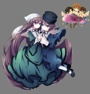 Rating: Safe Score: 0 Tags: auto_tagged blue_dress boots brown_hair dress full_body green_dress green_eyes hat heterochromia holding_hands image long_hair looking_at_viewer multiple_girls pair red_eyes ribbon short_hair siblings sisters smile souseiseki suiseiseki top_hat transparent_background twins very_long_hair User: admin